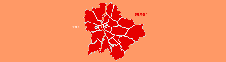 Budapest a Berceo sz�khely�vel