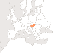 Európa térkép Magyarországgal