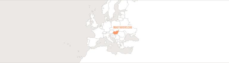 Magyarorsz�g Eur�pa t�rk�pen